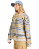 The Billabong Womens Camp Jumper in Whitecap