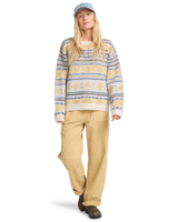 The Billabong Womens Camp Jumper in Whitecap