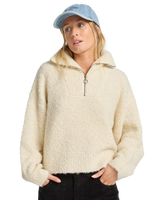 The Billabong Womens Lost Heaven Jumper in Whitecap