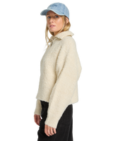 The Billabong Womens Lost Heaven Jumper in Whitecap