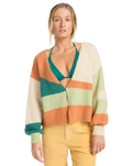 The Billabong Womens On You Cardigan in Evergreen