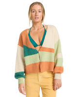 The Billabong Womens On You Cardigan in Evergreen