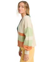 The Billabong Womens On You Cardigan in Evergreen