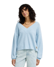 The Billabong Womens Cozy Jumper in Mist Blue