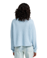 The Billabong Womens Cozy Jumper in Mist Blue