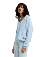 The Billabong Womens Cozy Jumper in Mist Blue