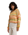 The Billabong Womens Make It Waves Jumper in Stone