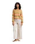 The Billabong Womens Make It Waves Jumper in Stone
