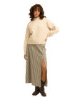 The Billabong Womens True Love Jumper in White Cap