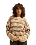 The Billabong Womens Malibu Creek Jumper in Army Green