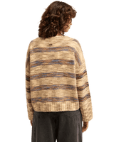 The Billabong Womens Malibu Creek Jumper in Army Green
