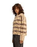 The Billabong Womens Malibu Creek Jumper in Army Green