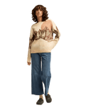 The Billabong Womens Camp Jumper in Oat