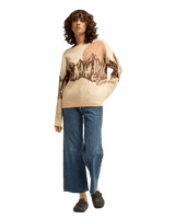 The Billabong Womens Camp Jumper in Oat