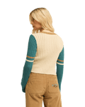 The Billabong Womens Since 73 Wave Jumper in Colonial Blue