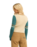 The Billabong Womens Since 73 Wave Jumper in Colonial Blue