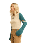The Billabong Womens Since 73 Wave Jumper in Colonial Blue