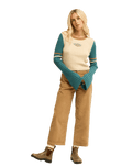 The Billabong Womens Since 73 Wave Jumper in Colonial Blue
