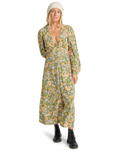 The Billabong Womens Cool Night Dress in Luv Army
