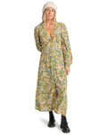 The Billabong Womens Cool Night Dress in Luv Army