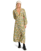 The Billabong Womens Cool Night Dress in Luv Army