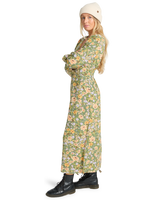 The Billabong Womens Cool Night Dress in Luv Army