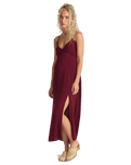 Summer Crush Dress in Cranberry