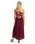 Summer Crush Dress in Cranberry
