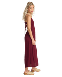 Summer Crush Dress in Cranberry