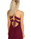 Summer Crush Dress in Cranberry