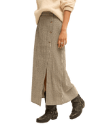 The Billabong Womens In Your Light Skirt in Black Pebble