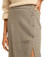 The Billabong Womens In Your Light Skirt in Black Pebble