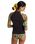 Long Sleeve Rash Vest in Black Pebble