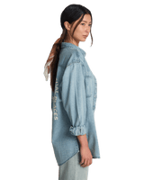 Down The Coast Shirt in Washed Blue