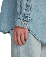 Down The Coast Shirt in Washed Blue