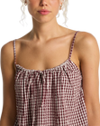 The Billabong Womens Sweet As Ever Vest Top in Cranberry