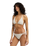 Twisted Tides Remi Tri Bikini Top in White Cap