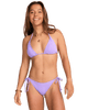 Sol Searcher Tropic Tie Side Bikini Bottoms in Prism Violet