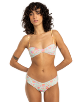 The Billabong Womens Folk Story Fiji Reversible Cheeky Bikini Bottoms in Multi