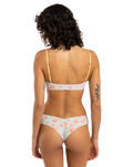 The Billabong Womens Folk Story Fiji Reversible Cheeky Bikini Bottoms in Multi