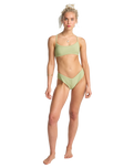 Tanlines Fiji Cheeky Bikini Bottoms in Avocado