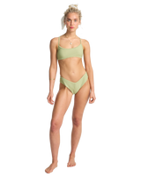 Tanlines Fiji Cheeky Bikini Bottoms in Avocado