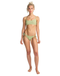 Tanlines Tropic Tie Side Bikini Bottoms in Avocado