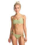 Tanlines Tropic Tie Side Bikini Bottoms in Avocado