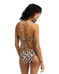 Dark Wave Tropic Bikini Bottoms in Multi