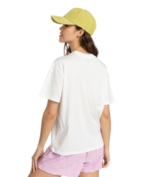 The Billabong Womens Around The Sun T-Shirt in Salt Crystal