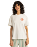The Billabong Womens Sunshine Living T-Shirt in Salt Crystal