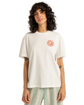 The Billabong Womens Sunshine Living T-Shirt in Salt Crystal