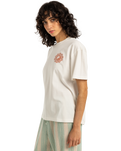 The Billabong Womens Sunshine Living T-Shirt in Salt Crystal