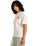 The Billabong Womens Sunshine Living T-Shirt in Salt Crystal